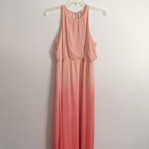 Lauren Conrad Blush/Pink Ombré Dress